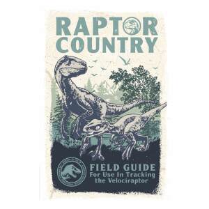 Litografia Raptor Country Jurassic World Limited Edition 42 x 30 cm Fanattik - Collector4u.com
