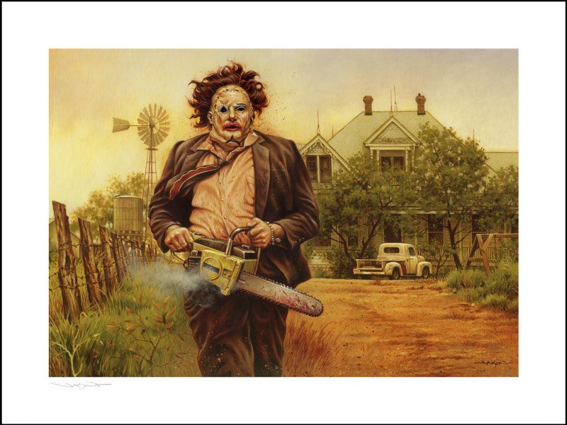 Litografia The Butcher La Matanza de Texas 46 x 61 cm – Sin Enmarcar – SideShow