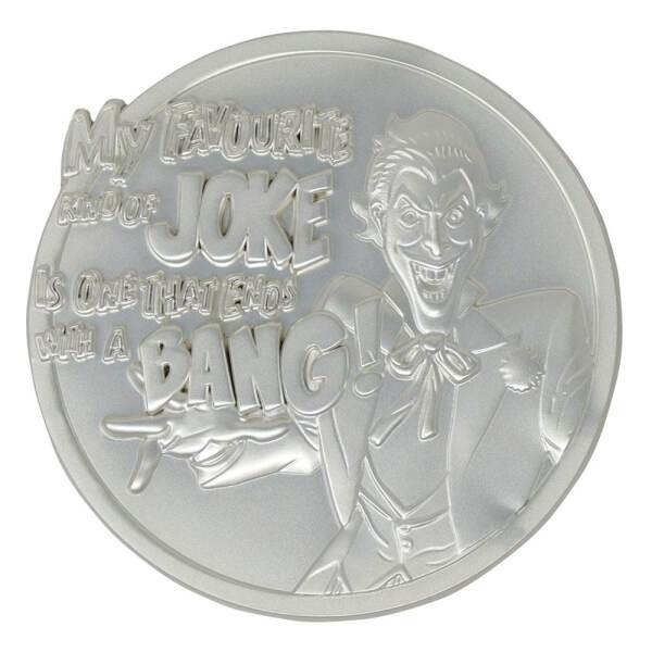 Medallón The Joker Limited Edition (plateado) DC Comics - Collector4U.com