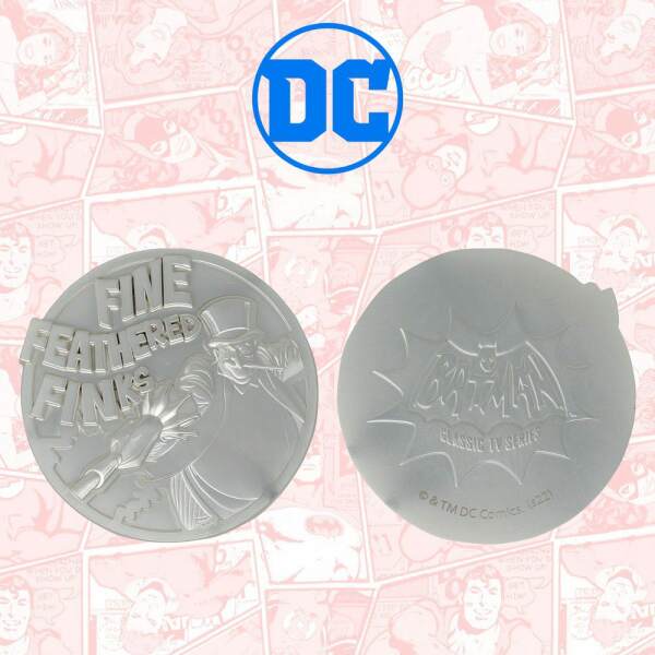 Medallón The Penguin Limited Edition (plateado) DC Comics - Collector4U.com