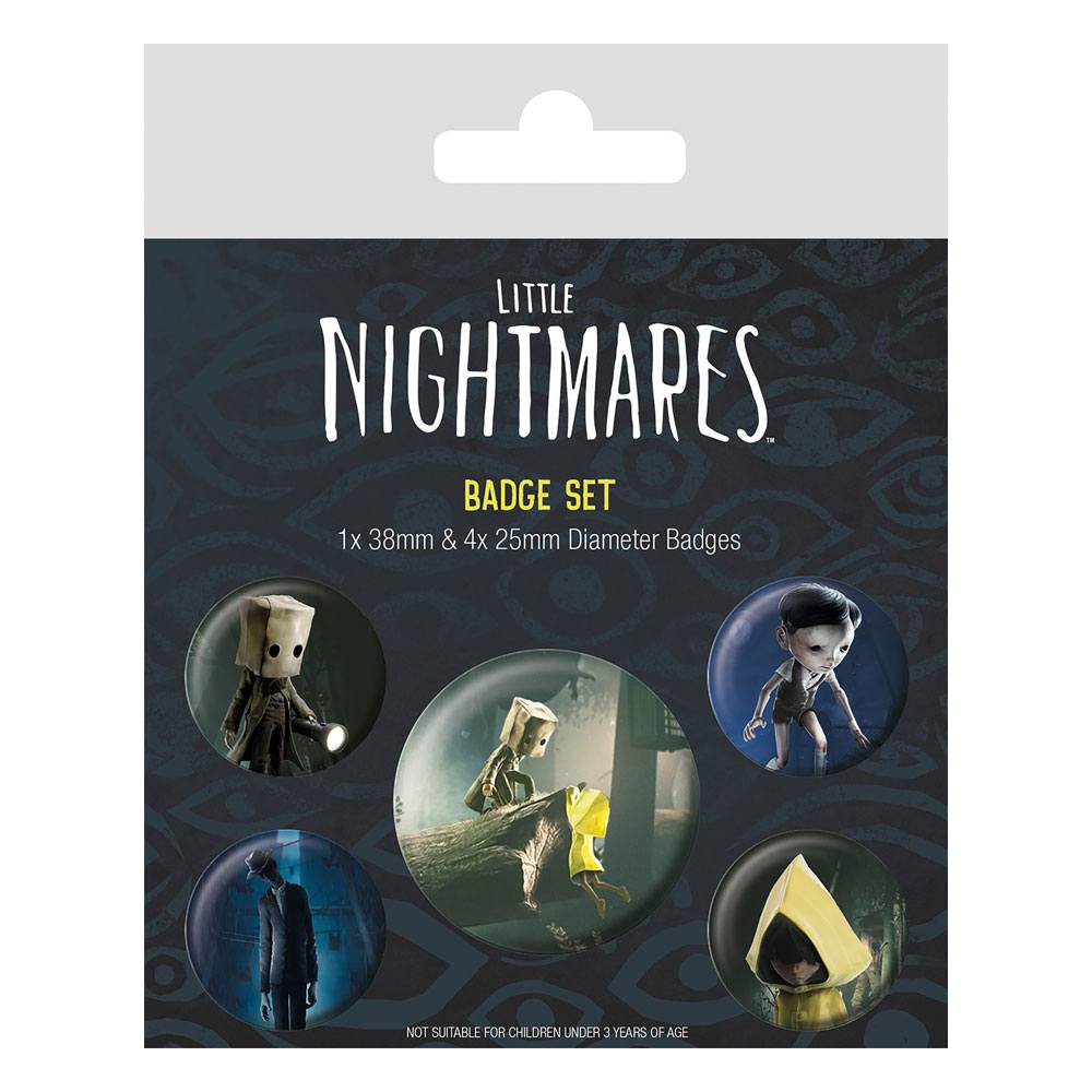 Pack 5 Chapas Little Nightmares II - Collector4U.com