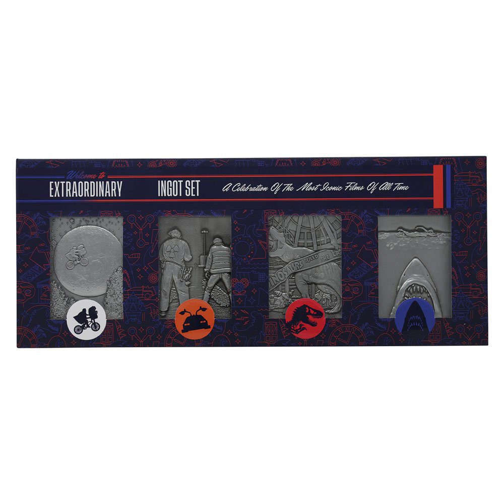 Pack de 4 Lingotes Collection Limited Edition Amblin FaNaTtik - Collector4u.com