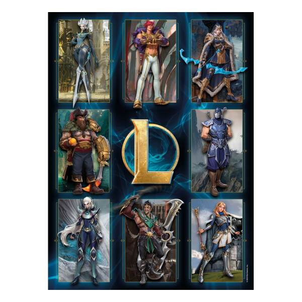 Puzzle Characters League of Legends (500 piezas) Clementoni - Collector4U.com
