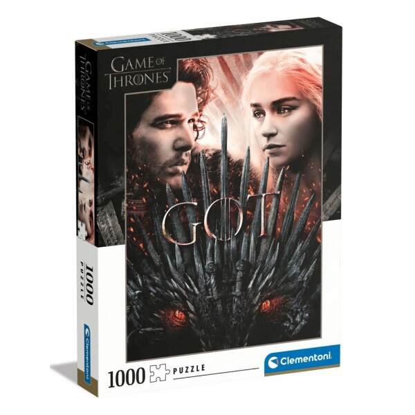 Puzzle Jon & Daenerys Juego de tronos (1000 piezas) Clementoni - Collector4U.com