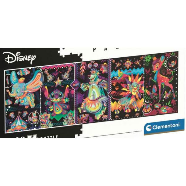 Puzzle Mickey y Minnie 1000 piezas Disney Panorama - Collector4U.com