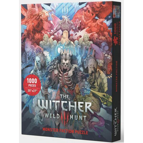 Puzzle Monster Faction The Witcher 3 Wild Hunt Dark Horse - Collector4U.com