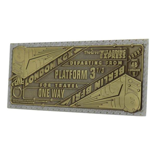 Réplica The Great Wizarding Express Limited Edition Train Ticket Animales fantásticos - Collector4U.com