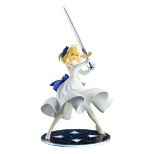 Estatua Saber White Dress Renewal Version Fate/Stay Night Unlimited Blade Works 20 cm PVC 1/8 - Collector4U.com