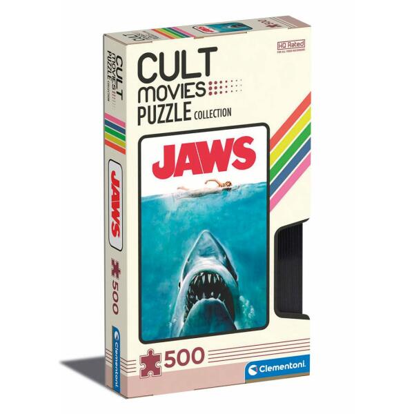 Puzzle Jaws 500 piezas Cult Movies Puzzle Collection - Collector4u.com