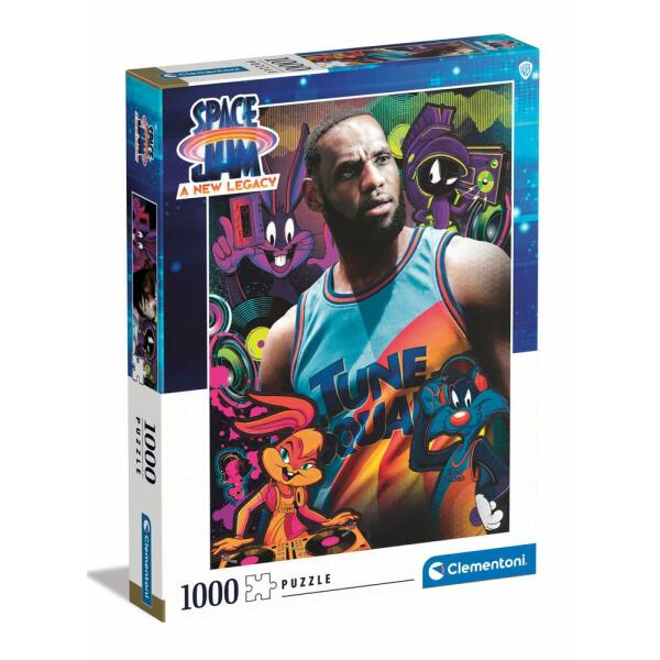 Puzzle Characters Space Jam: Nuevas leyendas (1000 piezas) Clementoni - Collector4u.com