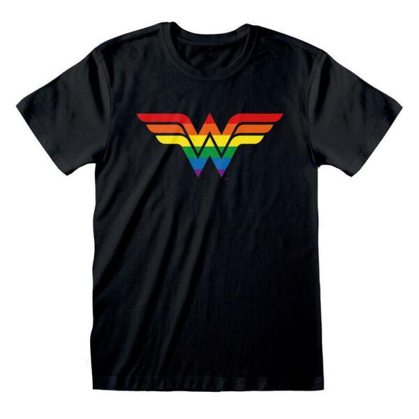 Camiseta Wonder Woman Logo DC Pride talla XL DC Comics