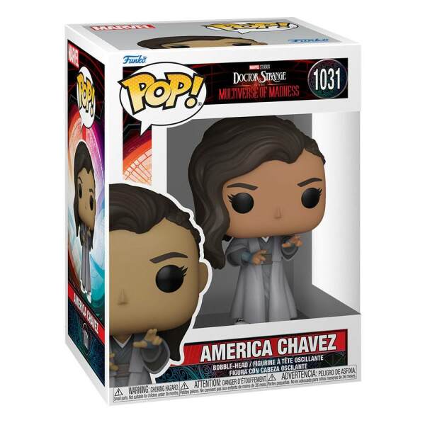 Funko America Chavez Doctor Strange in the Multiverse of Madness Figura POP! Movies Vinyl 9 cm - Collector4U.com