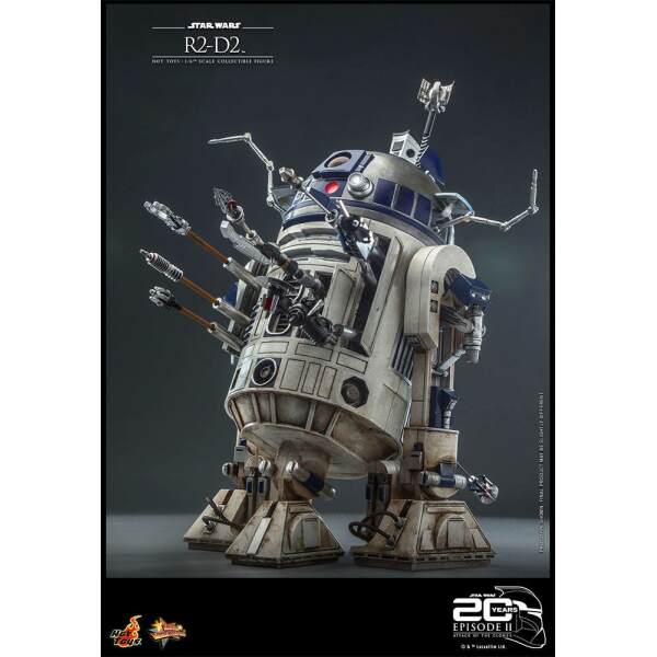 Figura R2-D2 Star Wars: Episode II 1/6 18 cm Hot Toys - Collector4U.com