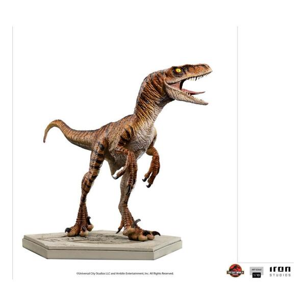 Estatua Velociraptor Jurassic World The Lost World 1/10 Art Scale 15 cm Iron Studios - Collector4U.com
