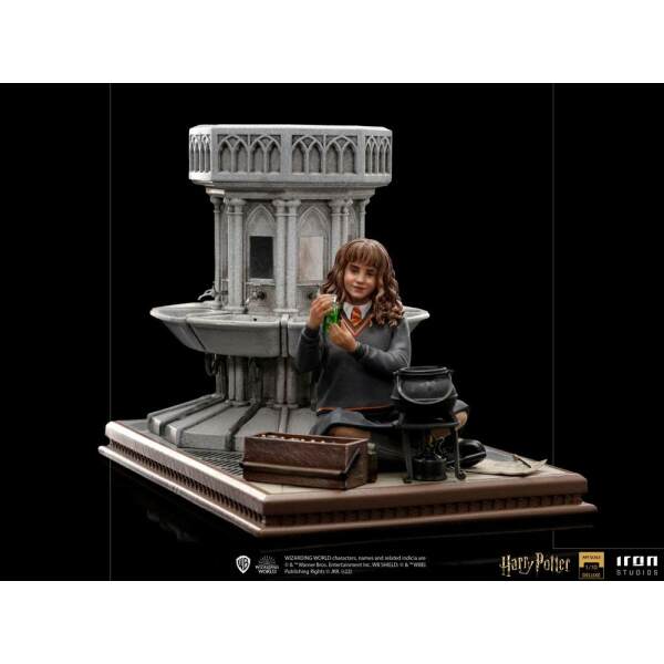 Estatua Deluxe Hermione Granger Polyjuice Harry Potter Art Scale 1/10 14 cm - Collector4u.com