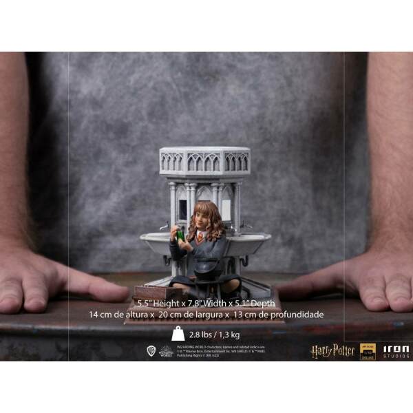 Estatua Deluxe Hermione Granger Polyjuice Harry Potter Art Scale 1/10 14 cm - Collector4u.com
