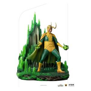 Estatua Classic Loki Loki 1/10 Deluxe Art Scale Variant 25 cm Iron Studios - Collector4u.com