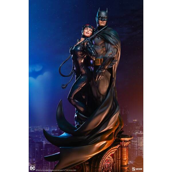 Diorama Batman y Catwoman 51 cm DC Comics - Collector4U.com