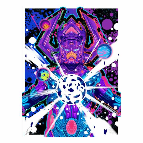 Litografia Galactus The Devourer Variant Marvel 46 x 61 cm – Sin Enmarcar – Sideshow
