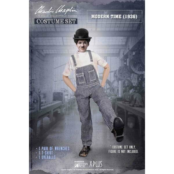 Accesorios Traje Worker Charlie Chaplin My Favourite Movie 1/6 - Collector4U.com