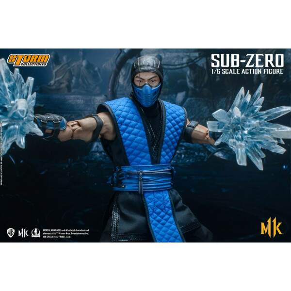 Figura Sub- Zero Mortal Kombat 11 1/6 32 cm Storm Collectibles - Collector4U.com