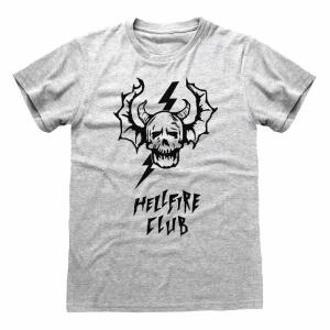 Camiseta Hellfire Skull Stranger Things talla S