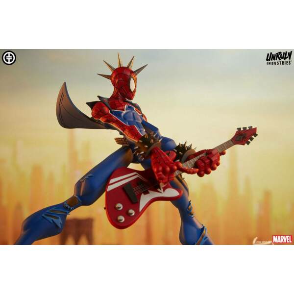 Estatua vinilo Spider-Punk Marvel Designer Series by Tracy Tubera 22 cm Unruly Industries - Collector4u.com