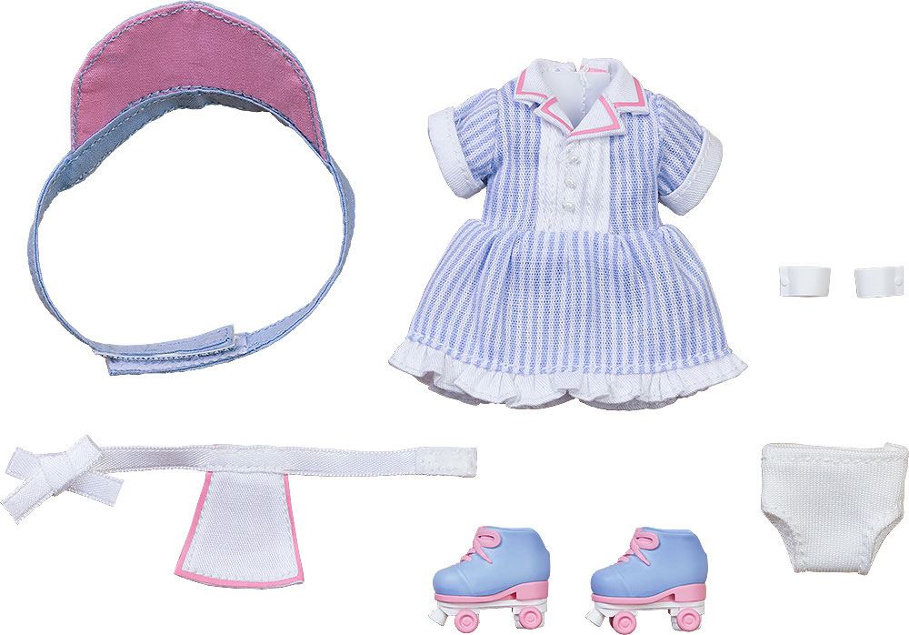 Accesorios para las Figuras Nendoroid Original Character Doll Outfit Set: Diner – Girl (Blue)