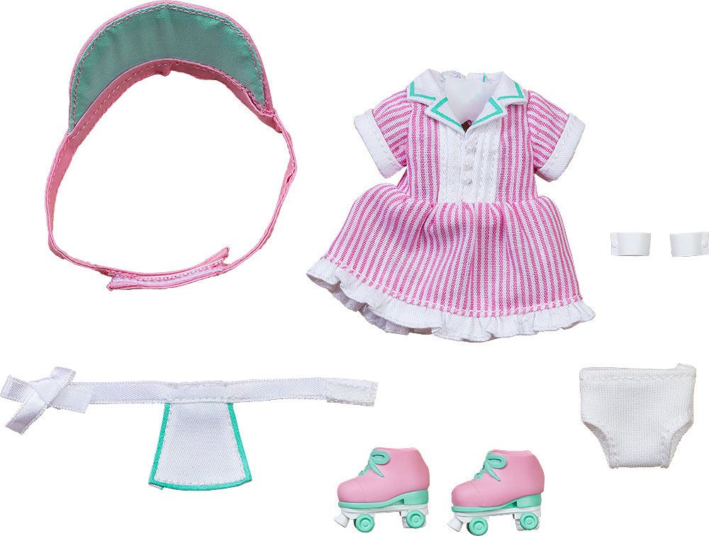 Accesorios para las Figuras Nendoroid Original Character Doll Outfit Set: Diner – Girl (Pink)