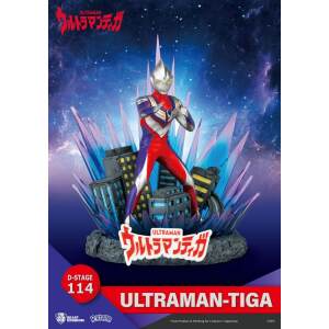 Diorama Ultraman Tiga Ultraman Pvc D Stage 15 Cm Beast Kingdom Toys