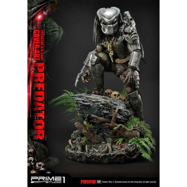 Estatua Big Game Cover Art Predator Predator 72 Cm
