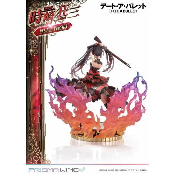 Estatua Prisma Wing Kurumi Tokisaki Deluxe Version Date A Live Fragment: Date A Bullet PVC 1/7 37 cm