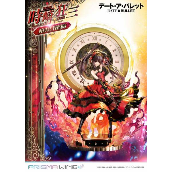 Estatua Prisma Wing Kurumi Tokisaki Deluxe Version Date A Live Fragment: Date A Bullet PVC 1/7 37 cm