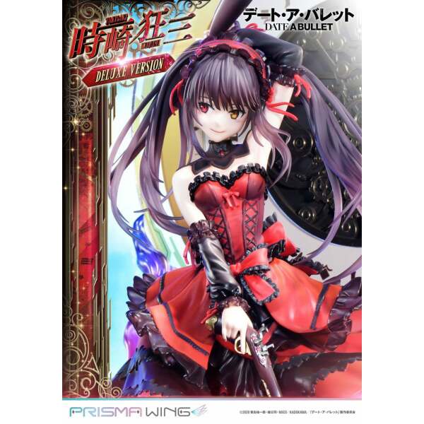Estatua Prisma Wing Kurumi Tokisaki Deluxe Version Date A Live Fragment: Date A Bullet PVC 1/7 37 cm