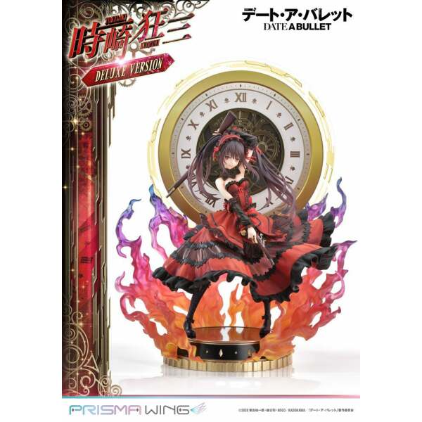 Estatua Prisma Wing Kurumi Tokisaki Deluxe Version Date A Live Fragment: Date A Bullet PVC 1/7 37 cm
