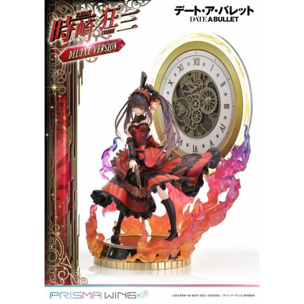 Estatua Prisma Wing Kurumi Tokisaki Deluxe Version Date A Live Fragment: Date A Bullet PVC 1/7 37 cm