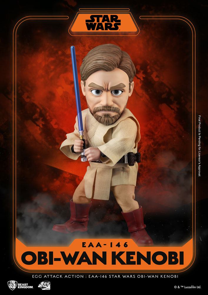Figura Obi Wan Kenobi Star Wars Egg Attack 16 Cm