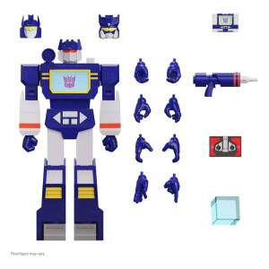 Figura Ultimates Soundwave G1 Transformers 18 Cm Super7