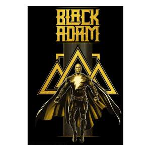 Litografia Black Adam Limited Edition Dc Comics 42 X 30 Cm