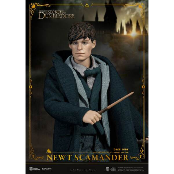 Figura Newt Scamander Animales fantásticos: los secretos de Dumbledore Dynamic 8ction Heroes 1/9 20 cm - Collector4u.com