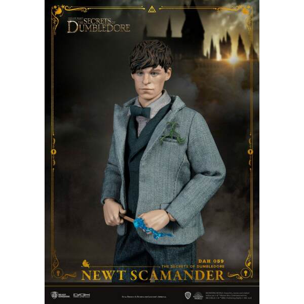 Figura Newt Scamander Animales fantásticos: los secretos de Dumbledore Dynamic 8ction Heroes 1/9 20 cm - Collector4u.com