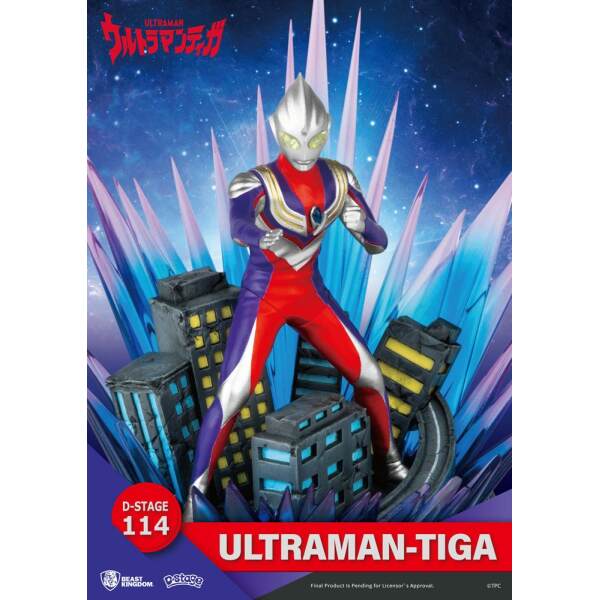 Diorama Ultraman Tiga Ultraman PVC D-Stage 15 cm Beast Kingdom Toys - Collector4u.com