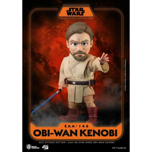 Figura Obi-Wan Kenobi Star Wars Egg Attack 16 cm - Collector4u.com