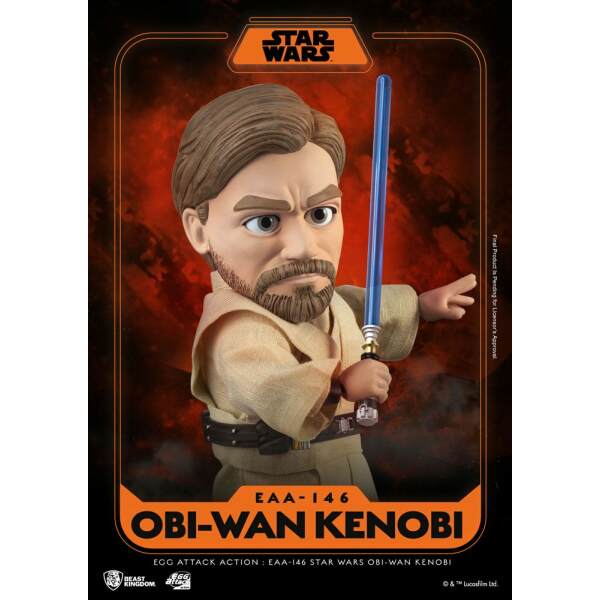 Figura Obi-Wan Kenobi Star Wars Egg Attack 16 cm - Collector4u.com