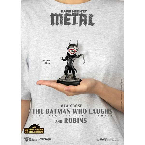 Figuras The Batman Who Laughs & Robin Minions DC Comics Pack de 2 Mini Egg Attack Dark Nights: Metal 8 cm - Collector4u.com