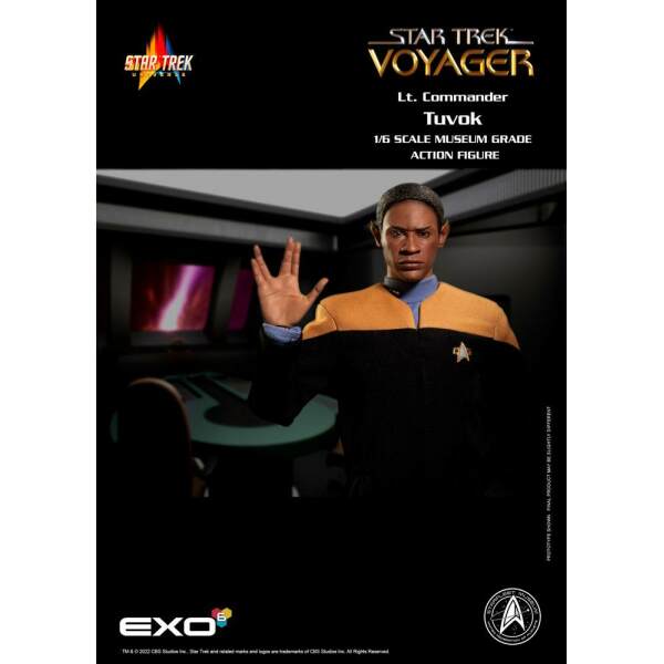 Figura Lt. Commander Tuvok Star Trek: Voyager 1/6 30 cm EXO-6 - Collector4u.com