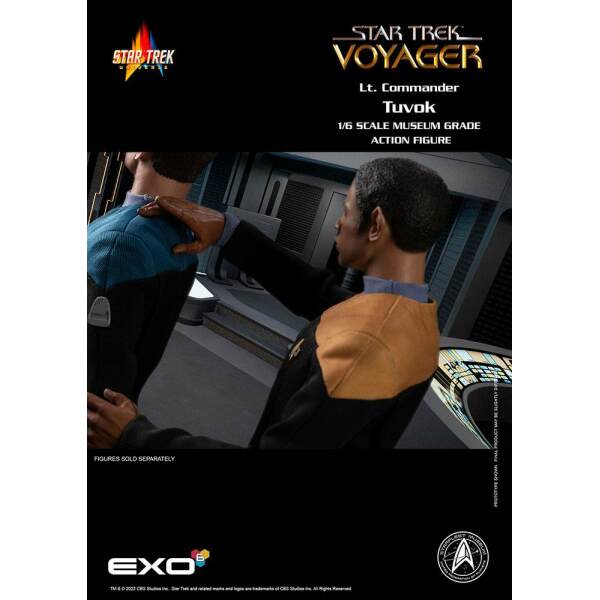 Figura Lt. Commander Tuvok Star Trek: Voyager 1/6 30 cm EXO-6 - Collector4u.com