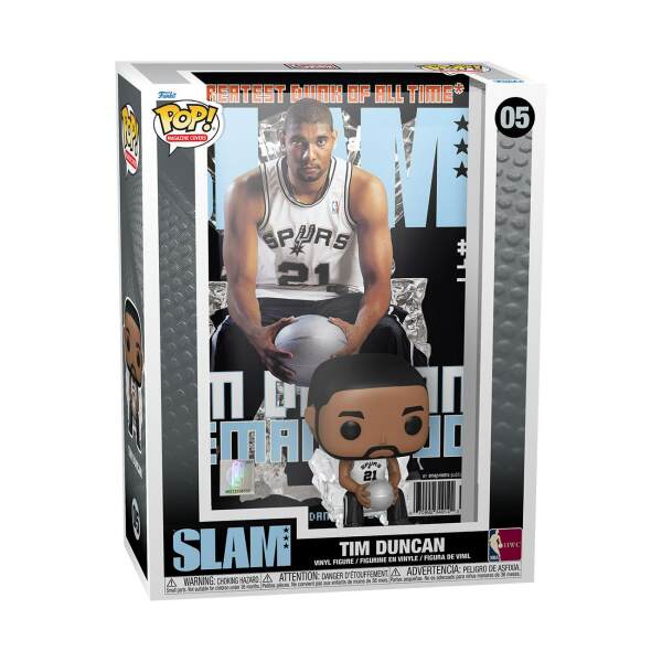 Funko Tim Duncan SLAM Magazin NBA Cover POP! Basketball Vinyl Figura 9 cm - Collector4u.com