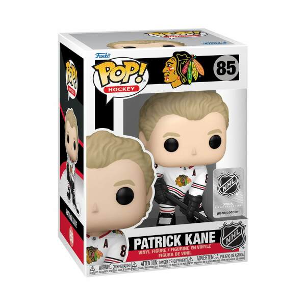 Funko Patrick Kane NHL: Chicago Blackhawks Figura POP! Hockey Vinyl (Road) 9 cm - Collector4u.com