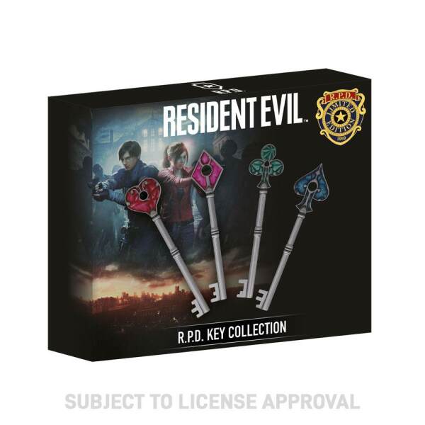 Réplica R P D Key Collection Resident Evil 2 1/1 - Collector4u.com